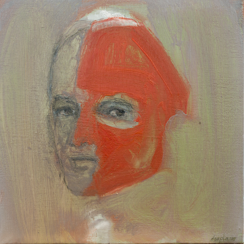 O.P., huile sur toile