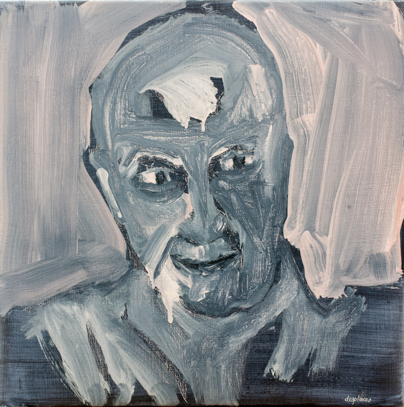 pablo, huile sur toile