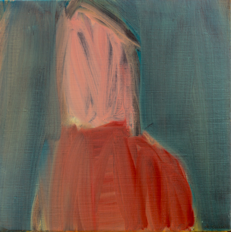 m&eacute;lissette, huile sur toile